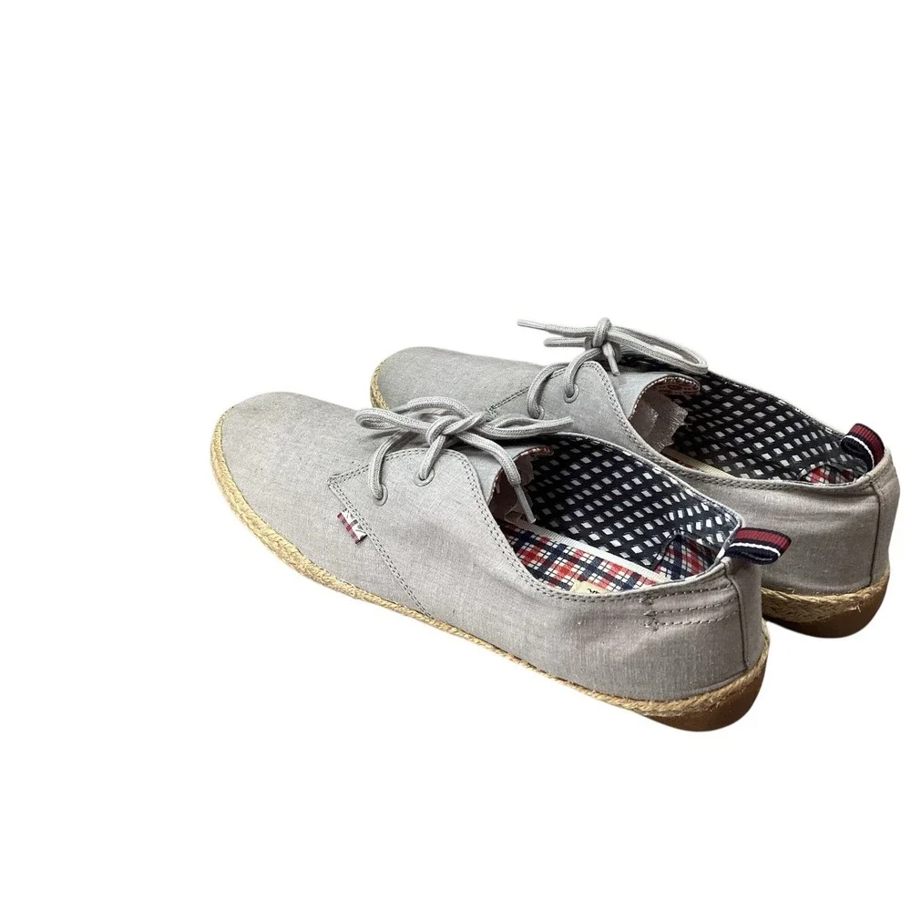 Ben Sherman Men's Oxfords Jenson Size‎ 13 Canvas Sneakers Jute Lifestyle Design